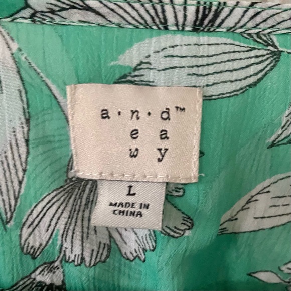 and eway by Target Blouse NWT / Size Large - Picture 6 of 6